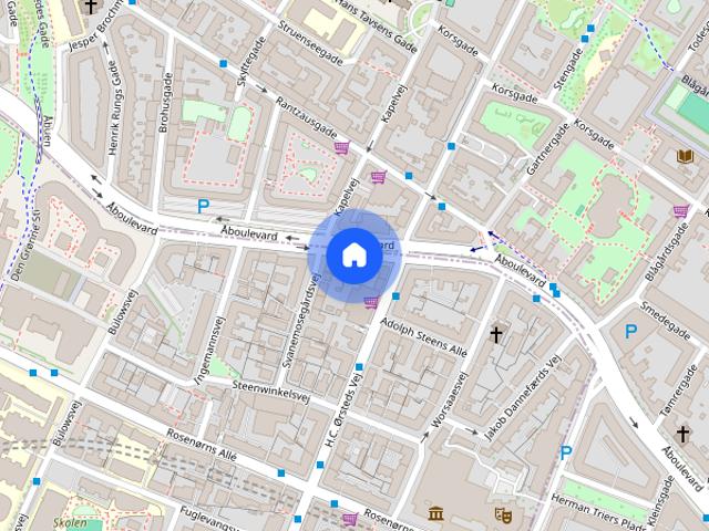 Zimmer til leje i Frederiksberg C, Brøndby