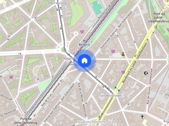 Kamer location à Quartier Maritime - Maritiemwijk, Molenbeek-Saint-Jean - Sint-Jans-Molenbeek