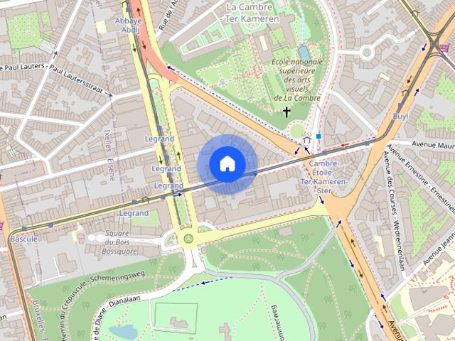 Appartement location à La Cambre - Ter Kameren, Bruxelles - Brussel