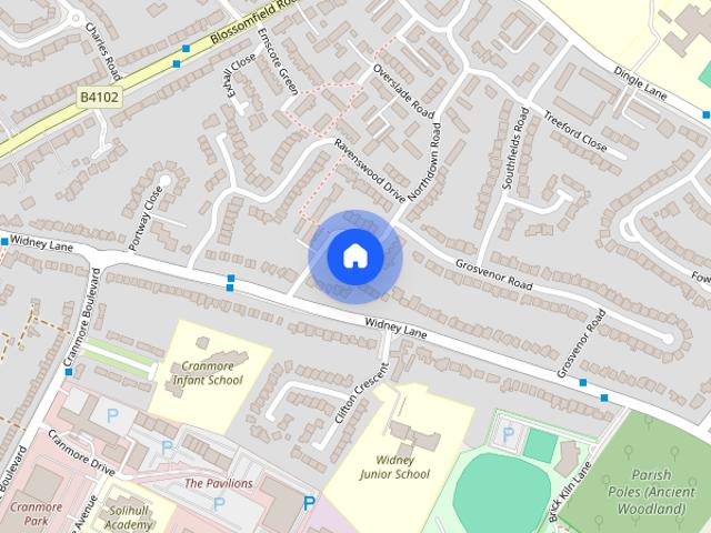Apartment for rent in Blossomfield, Solihull