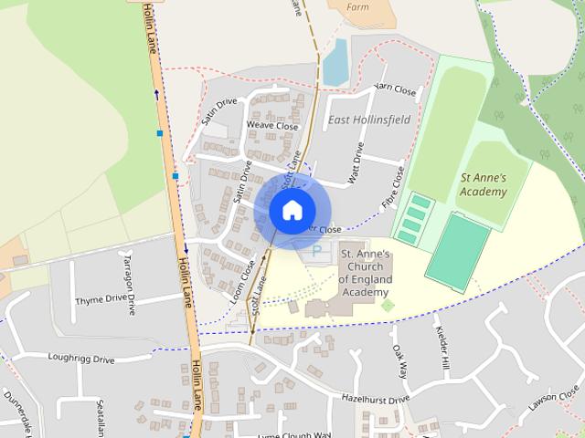 House for rent in Burnedge, Greater Manchester