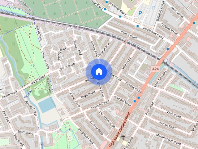 House for rent in London Borough of Merton, Collier's Wood