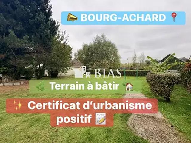 Terrain vente à Bernay, Bourg-achard