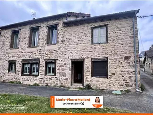 Maison vente à Guéret, Bourganeuf