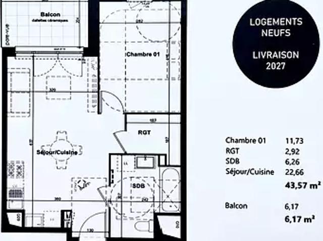 Appartement vente à La Tour-du-Pin, Bourgoin-jallieu