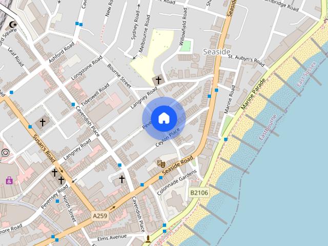 Apartment for rent in Roselands, Eastbourne