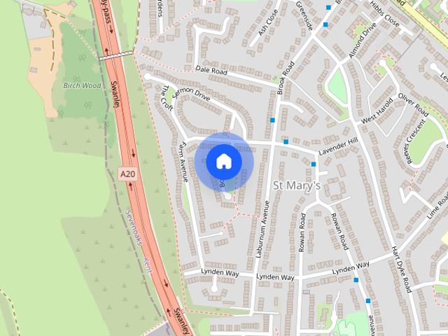 House for rent in Swanley, The Butts