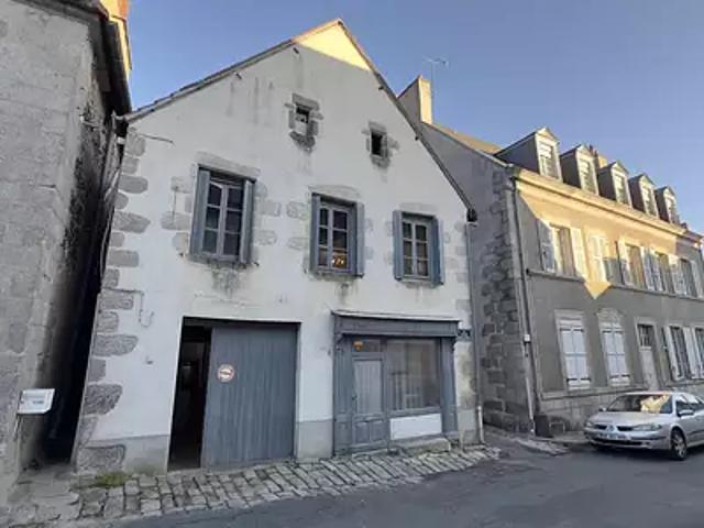 Maison vente à Aubusson, Boussac