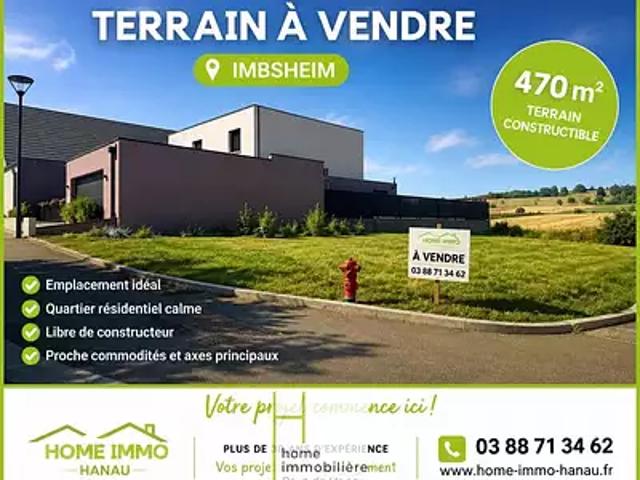Terrain vente à Bouxwiller