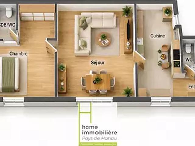 Appartement location à Bouxwiller
