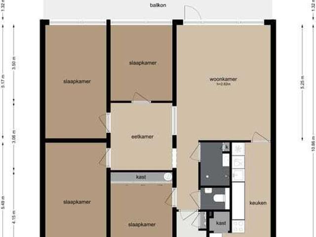 Appartement te huur in Weesp, Noord Holland