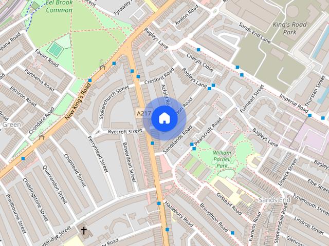 House for rent in Sands End, Greater London