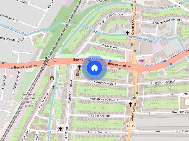 Apartment for rent in Palmers Green, Greater London
