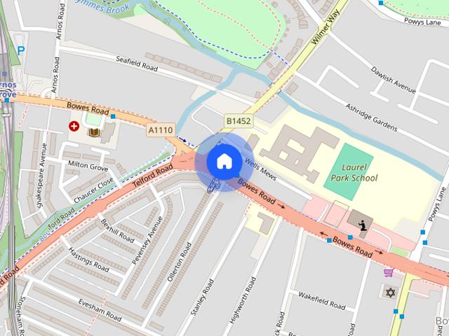 Apartment for rent in Bowes Park, Greater London