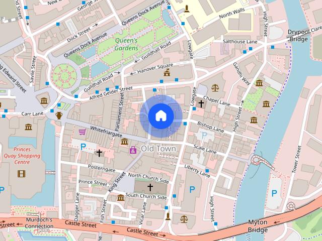 Apartment for rent in Old Town, Hull