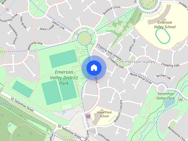 House for rent in Shenley Brook End, Milton Keynes