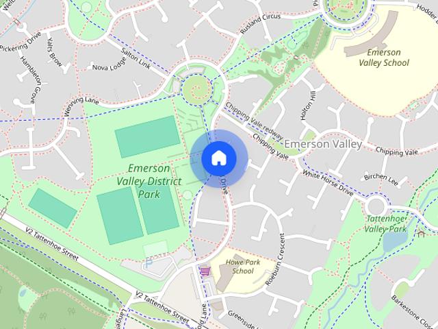 House for rent in Shenley Brook End, Milton Keynes