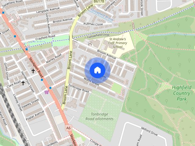 House for rent in Georgia, Greater Manchester