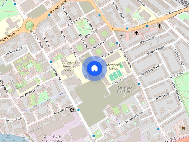 Apartment for rent in Thames View, Greater London