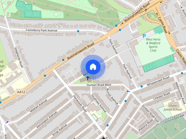 Apartment for rent in Holywell Estate, North Watford
