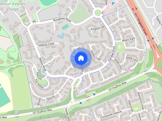 House for rent in Monkston Park, Milton Keynes