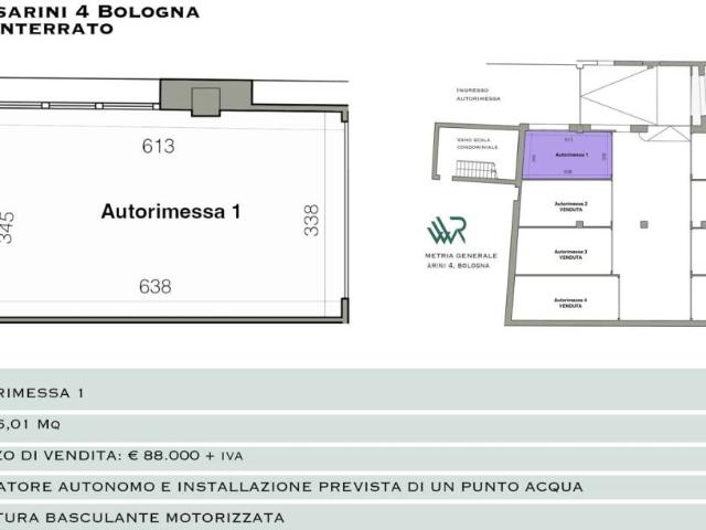Box in vendita a Porto-Saragozza, Bologna