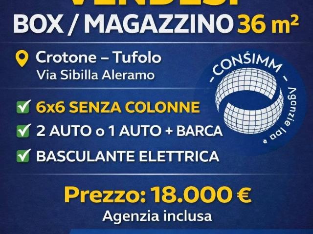 Box in vendita a Tufolo, Calabria