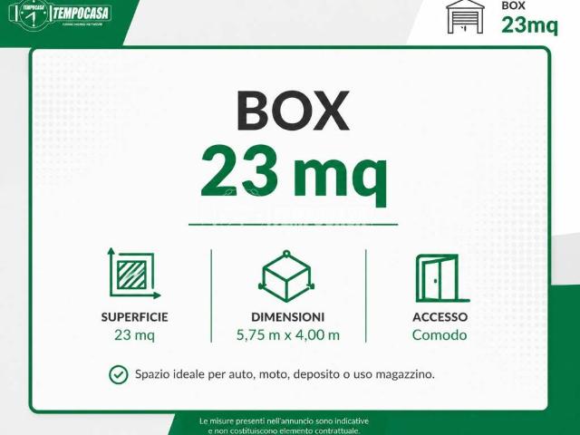 Box in vendita a Municipio 9, Milano