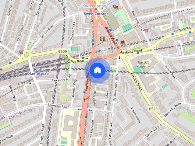 Apartment for rent in Belsize Park, Cat Hill