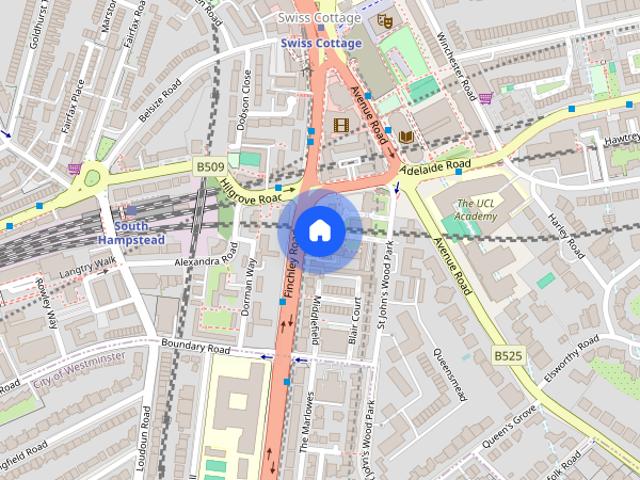 House for rent in Belsize Park, St John's Wood