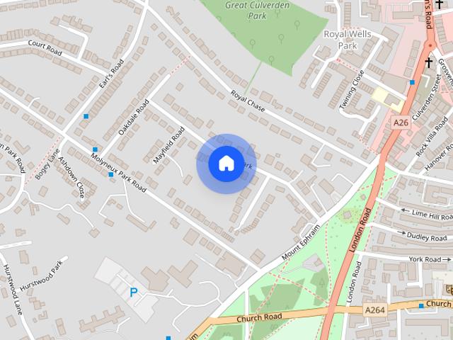House for rent in Royal Wells Park, Tunbridge Wells