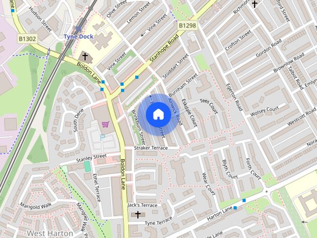 Apartment for rent in Cauldwell, South Shields