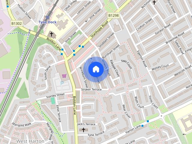 House for rent in South Shields, Cauldwell