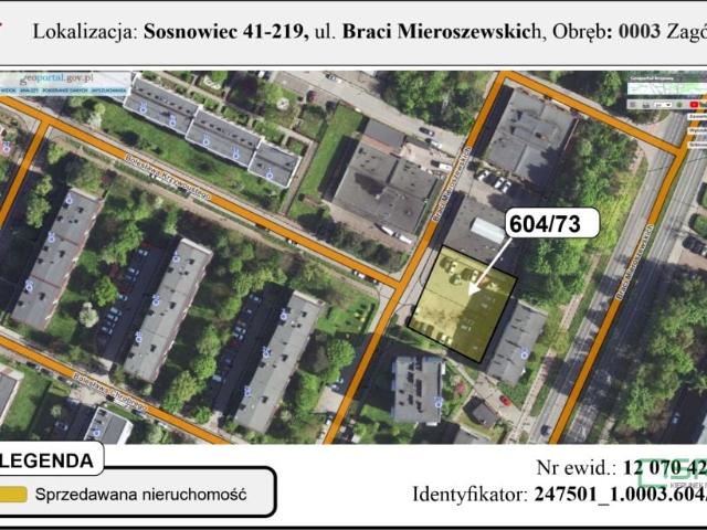 Grunt na sprzedaż w Sosnowiec, Śląskie