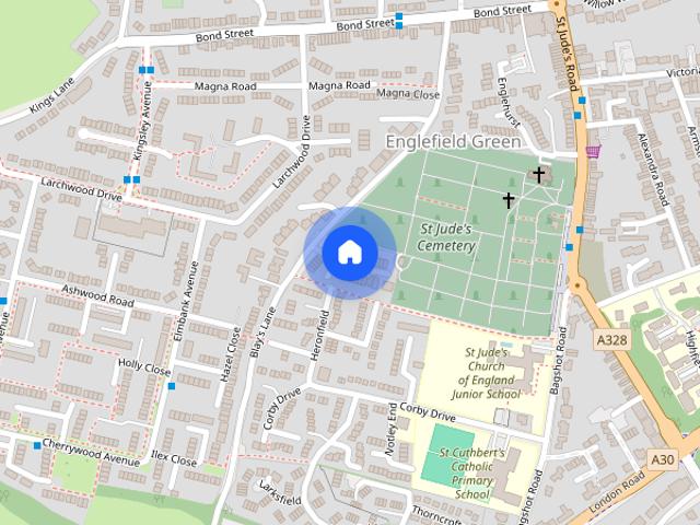 House for rent in Row Town, Surrey