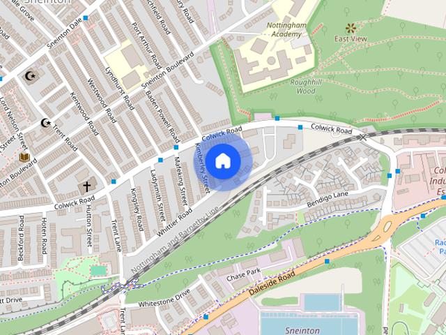 House for rent in Sneinton, City of Nottingham