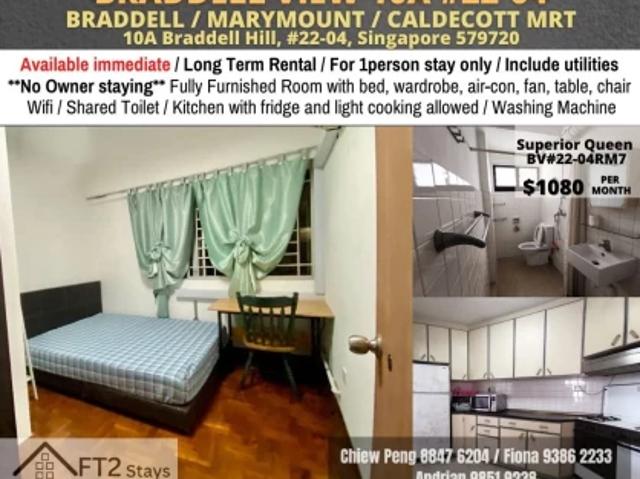 Apartment for rent in Braddell, Singapore