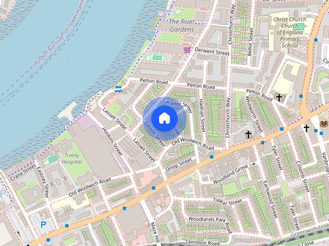 House for rent in East Greenwich, Greater London