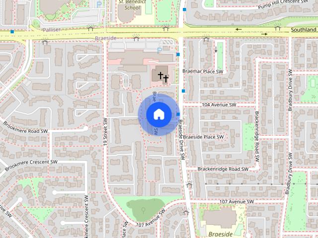 Townhouse for rent in Braeside, Calgary