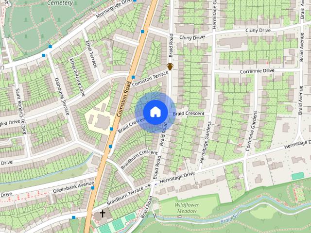 House for rent in Braid Hills, Scotland