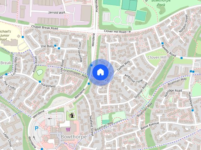 House for rent in Clover Hill, Norwich