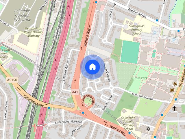 Apartment for rent in Hendon Central, The Hyde