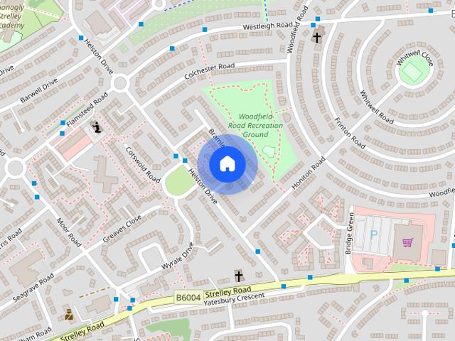 House for rent in Bulwell, City of Nottingham