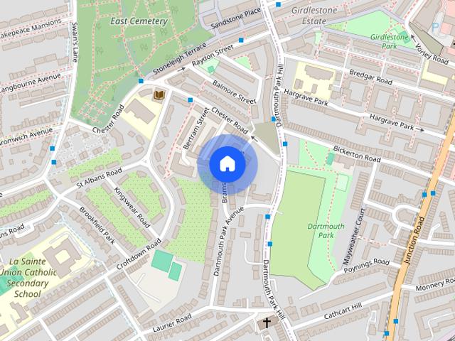 Apartment for rent in Dartmouth Park, Greater London