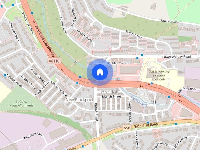 House for rent in Leeds, New Blackpool