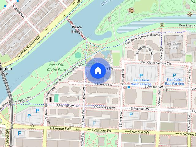 Apartment for rent in Eau Claire, Calgary