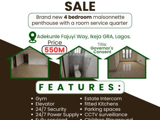 House for sale in Ikeja , Abuja