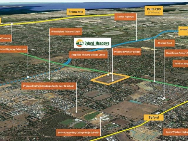 Land for sale in Byford, Western Australia