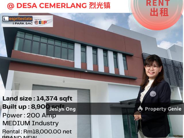 Warehouse for rent in Johore Bahru, Johor