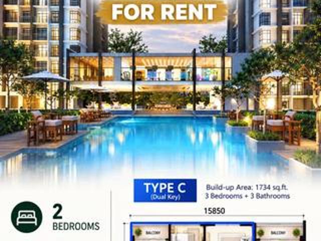 Apartment for rent in Senai, Kulai